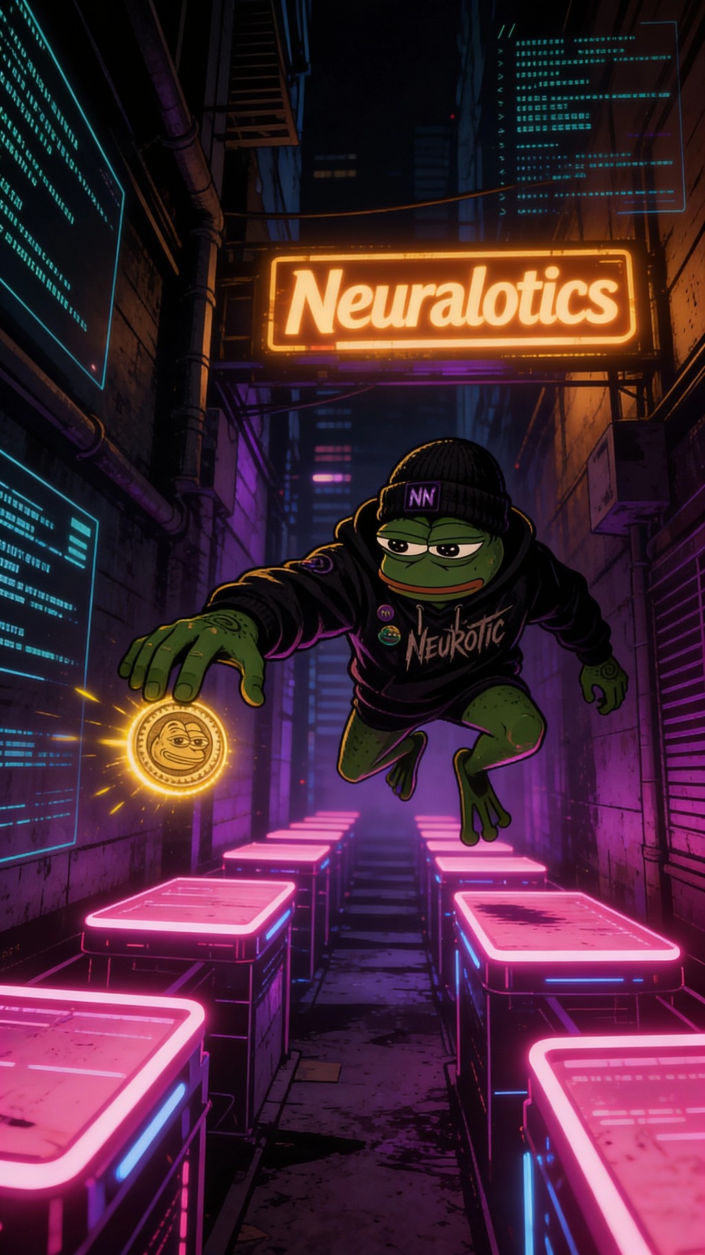 Neuralotics arcade — Character study