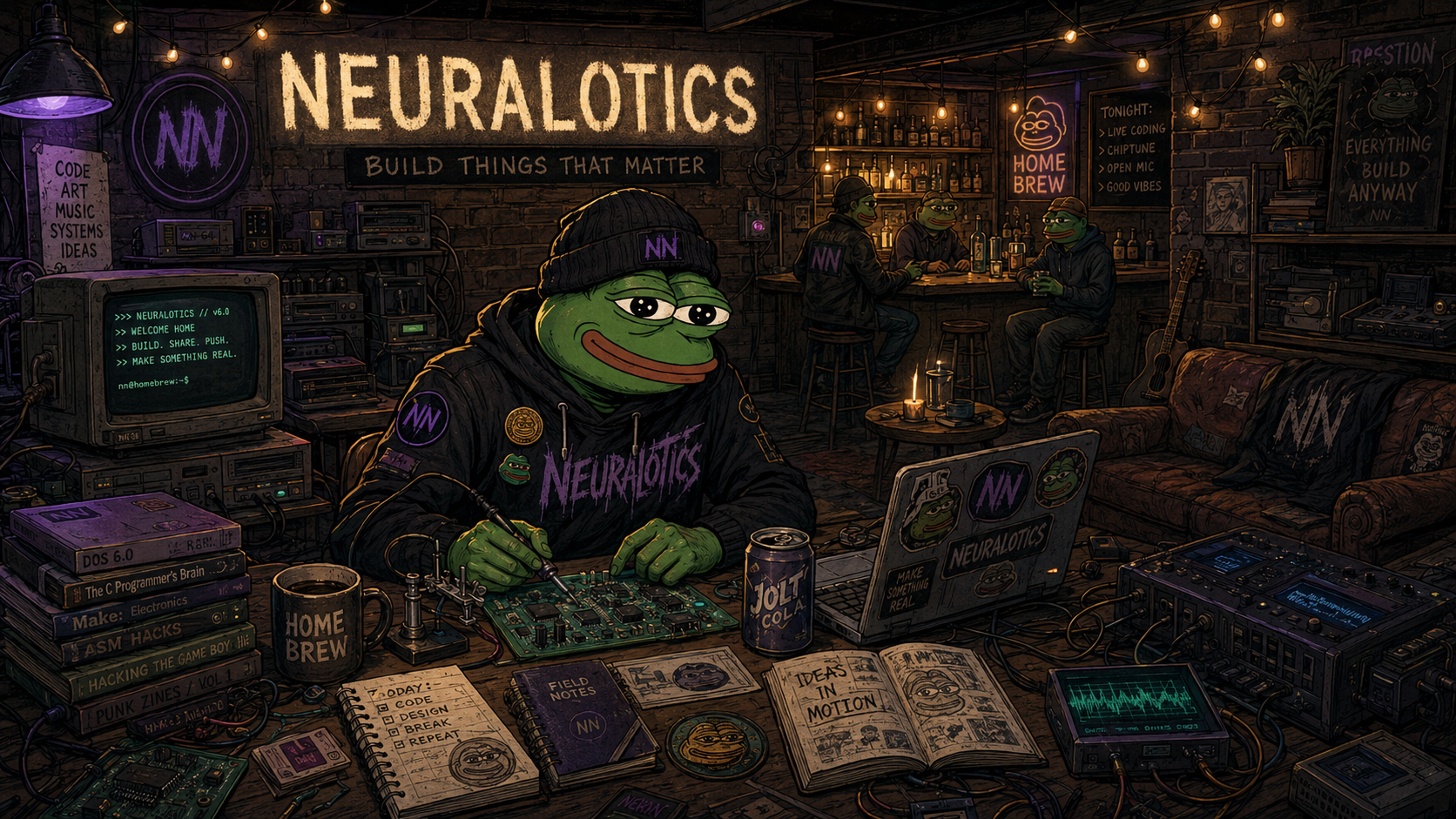After hours — Workshop illustration