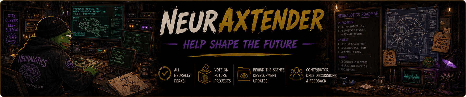 Neuraxtender — Community banner